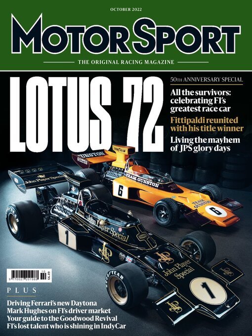 Cover image for Motor Sport Magazine